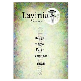 Lavinia Stamps, clear stamp - Mailbox Names