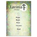 Lavinia Stamps, clear stamp - Mailbox Names