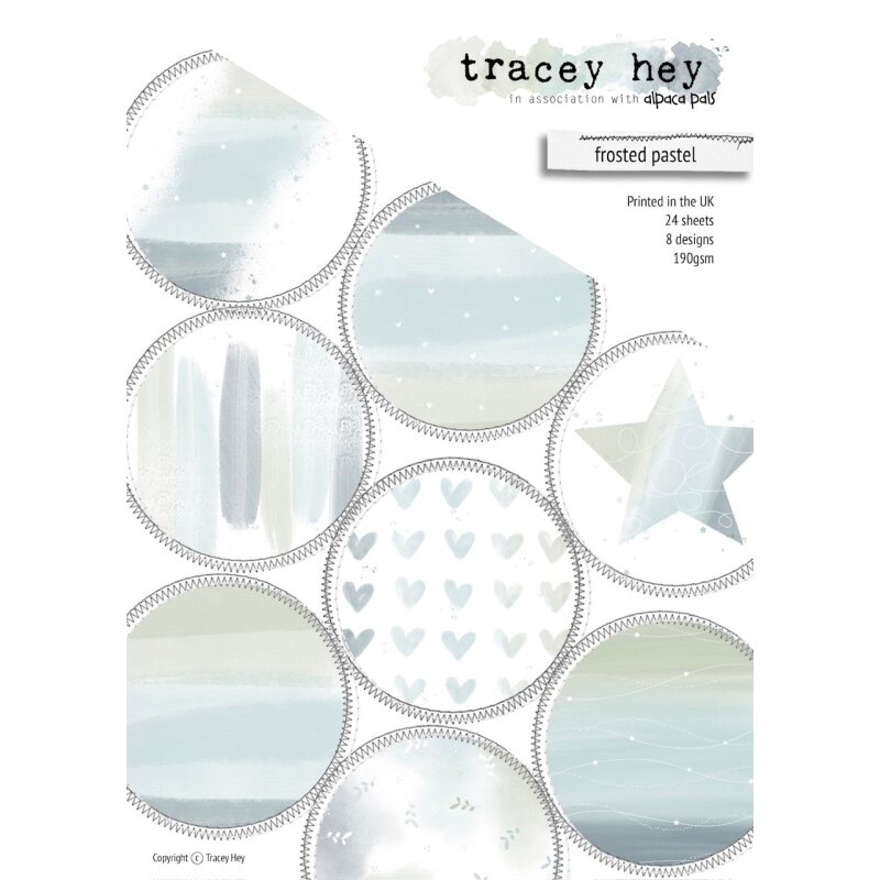 Hey Paper Tracey Hey, Paper Pad A5 – Frosted Pastel