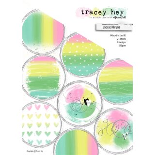 Tracey Hey, Paper Pad A5 – Piccadilly Pie