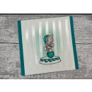 Tracey Hey, clear stamp A6, "Circus"