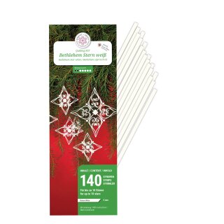 papier + ideen: Quilling KIT, Bethlehem Stern weiß