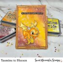 Sweet November Stamps, clear stamp, November Topaz Dragon