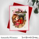 Sweet November Stamps, clear stamp, Joy