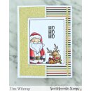 Sweet November Stamps, clear stamp, Postage Pals: Santa and Reindeer