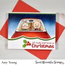 Sweet November Stamps, clear stamp, Holiday Travels