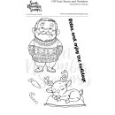 Sweet November Stamps, clear stamp, Off Duty Santa and...