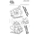 Sweet November Stamps, clear stamp, Hug in Mug