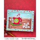 Sweet November Stamps, clear stamp, Hug in Mug