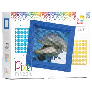 Pixel Hobby, Pixel Geschenkbox - Delfin