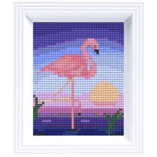 Pixel Hobby, Pixel Geschenkbox - Flamingo