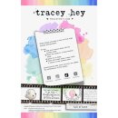Tracey Hey, clear stamp A5, "Hall of Fame"
