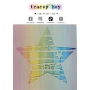 Tracey Hey, Stencil "Striped Star"