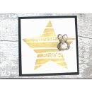Tracey Hey, Stencil "Striped Star"