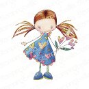 Stamping Bella, Rubber Stamp, WHIMSABELLA TRIXIE BLOOMHEART