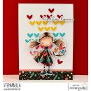 Stamping Bella, Rubber Stamp, WHIMSABELLA TRIXIE BLOOMHEART