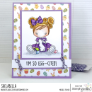 Stamping Bella, Rubber Stamp, WHIMSABELLA LILIBUN &amp; CLOVER