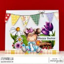 Stamping Bella, Rubber Stamp, WHIMSABELLA LILIBUN &amp; CLOVER