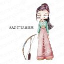 Stamping Bella, Rubber Stamp, ODDBALL ZODIAC SAGITTARIUS...