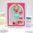 Stamping Bella, Rubber Stamp, ODDBALL WITH A BOX OF CHOCOLATES