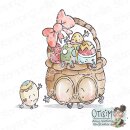 Stamping Bella, Rubber Stamp, SPEC-TACULAR EASTER BASKET