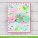 Lawn Fawn, Lawn Clippings, candy hearts stencil