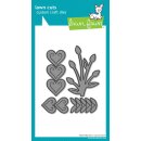 Lawn Fawn, lawn cuts/ Stanzschablone, heart blooms