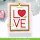 Lawn Fawn, lawn cuts/ Stanzschablone, giant outlined love