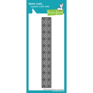 Lawn Fawn, lawn cuts/ Stanzschablone, quilted heart border