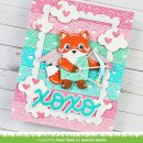 Lawn Fawn, lawn cuts/ Stanzschablone, quilted heart border