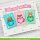 Lawn Fawn, lawn cuts/ Stanzschablone, checkered hearts backdrop: landscape