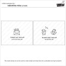 Lawn Fawn, clear stamp, valentine mice