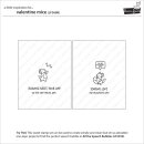 Lawn Fawn, clear stamp, valentine mice