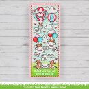 Lawn Fawn, clear stamp, valentine mice