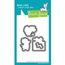 Lawn Fawn, lawn cuts/ Stanzschablone, valentine mice