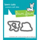Lawn Fawn, lawn cuts/ Stanzschablone, a mole lot of love...