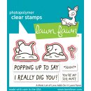 Lawn Fawn, lawn cuts/ Stanzschablone, a mole lot of love...