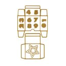 Vaessen Creative, Stanzschablonen Adventskalender Schachteln 15 Teile