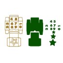 Vaessen Creative, Stanzschablonen Adventskalender Schachteln 15 Teile