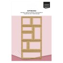 Vaessen Creative, Stanzschablonen Briefmarken 9 Teile