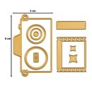 Vaessen Creative, Stanzschablonen Vintage-Kamera 10 Teile