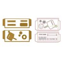 Vaessen Creative, Stanzschablonen Postt&auml;schchen 10 Teile