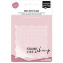 Vaessen Creative Acryl-Stempelblock 9 x9 x 0,8 cm