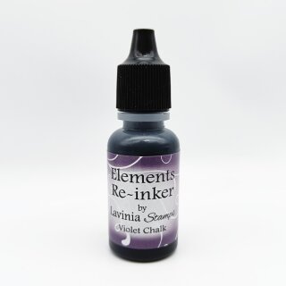 Lavinia Stamps, Elements Premium Dye Ink - Re-Inker - Violet Chalk