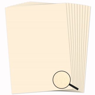 papier + ideen, Papier Betulla 120g A4 10 Stück