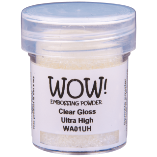 WOW! Embossing Powder, Clear Gloss - Ultra High, 15 ml