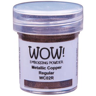 WOW! Embossing Powder, Metallic Copper Regular, 15 ml
