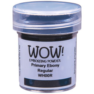 WOW! Embossing Powder, Ebony, 15 ml