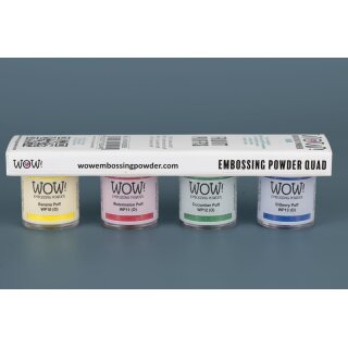 WOW! Embossing Powder, Fruit Puffs Quad