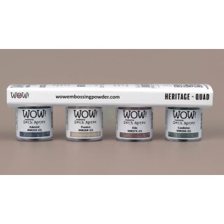 WOW! Embossing Powder, Heritage Quad